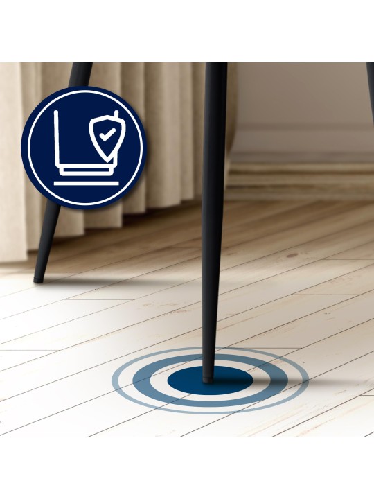 2 db étkezőszék készlet Cassis, világosszürke