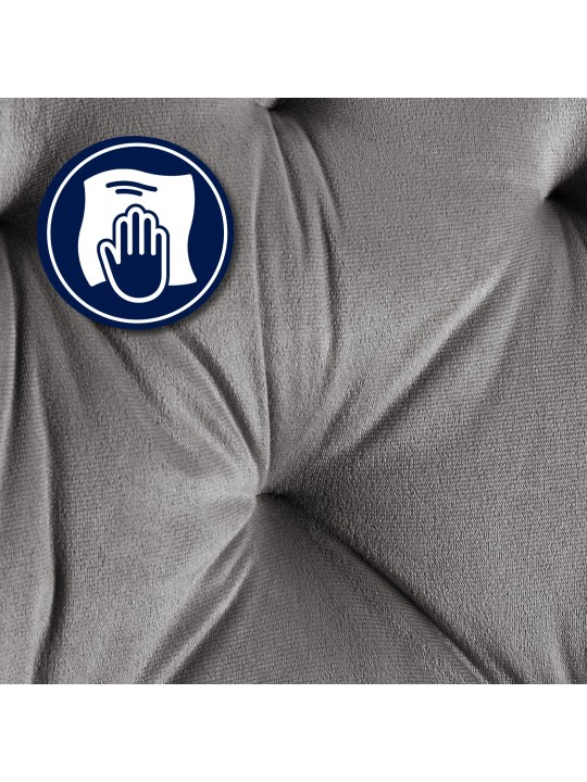 2 db étkezőszék készlet Cassis, sötétszürke