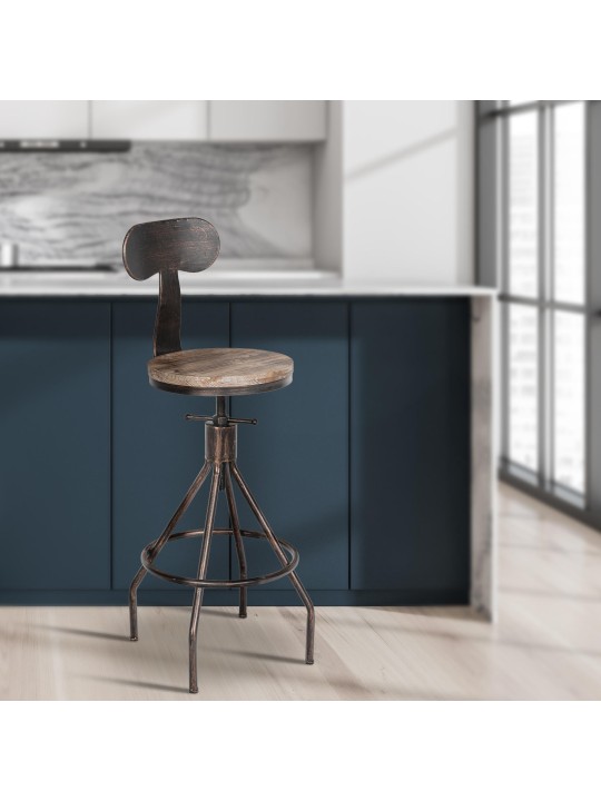 Bárszék Hanam, bronz