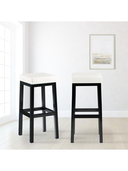 Bárszék Taylor B85 műbőr, fehér