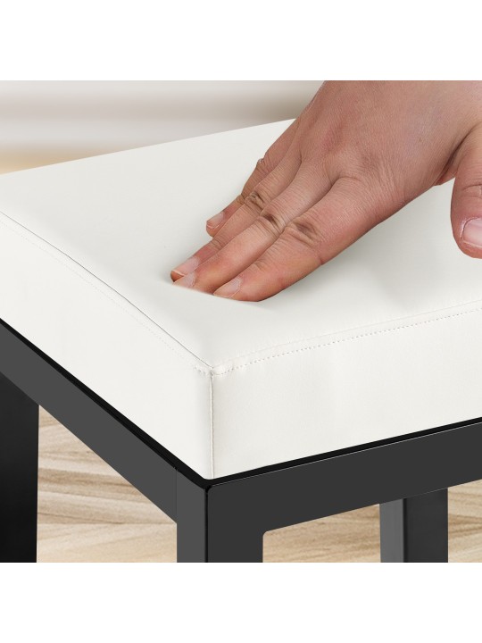 Bárszék Taylor B85 műbőr, fehér