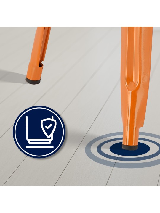 Joshua 2 db bárszék készlet, narancs