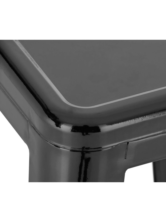 4 db Joshua bárszék készlet, fekete