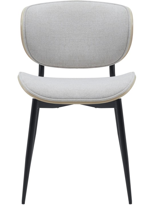 Látogatószék Enid szövet, natúr/krém