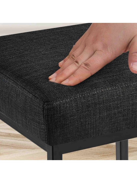 Bárszék Montreal B80 szövet, sötétszürke