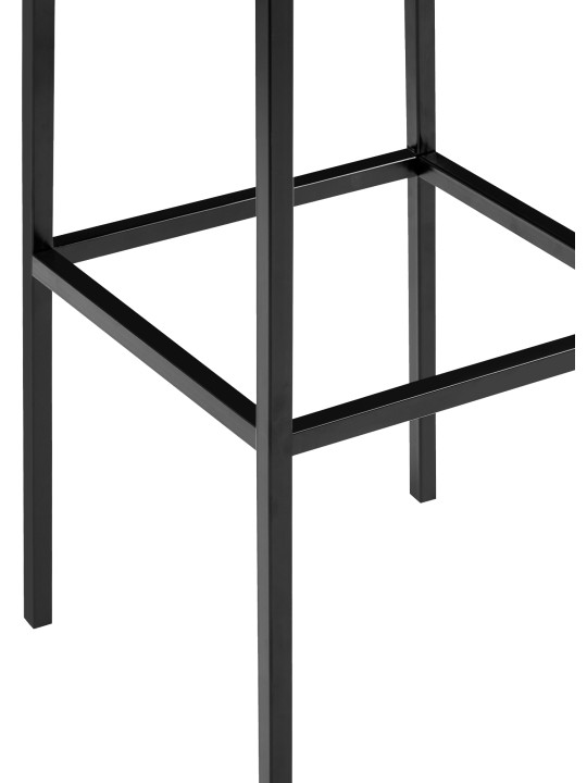 2 db bárszék készlet Montreal 85 műbőr, fekete