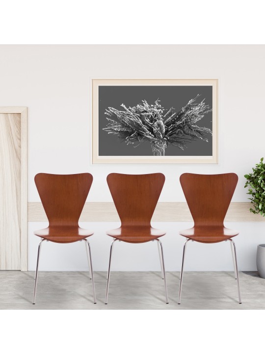 2 db Calisto látogatói szék készlet, barna