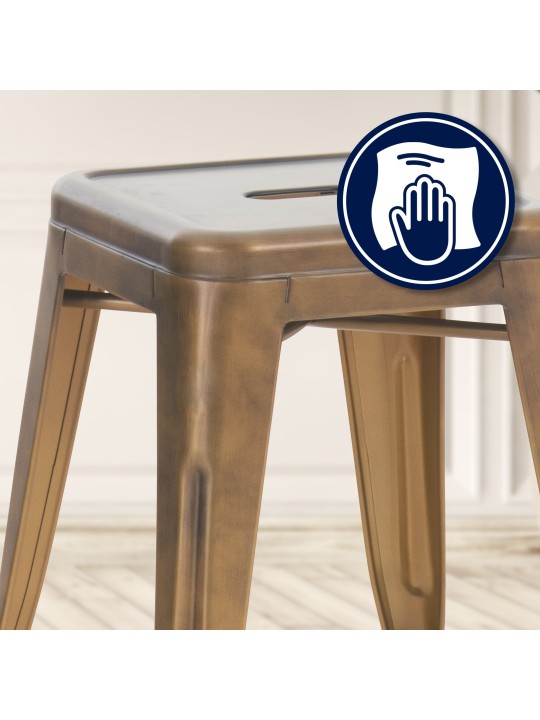 Armin széklet, arany