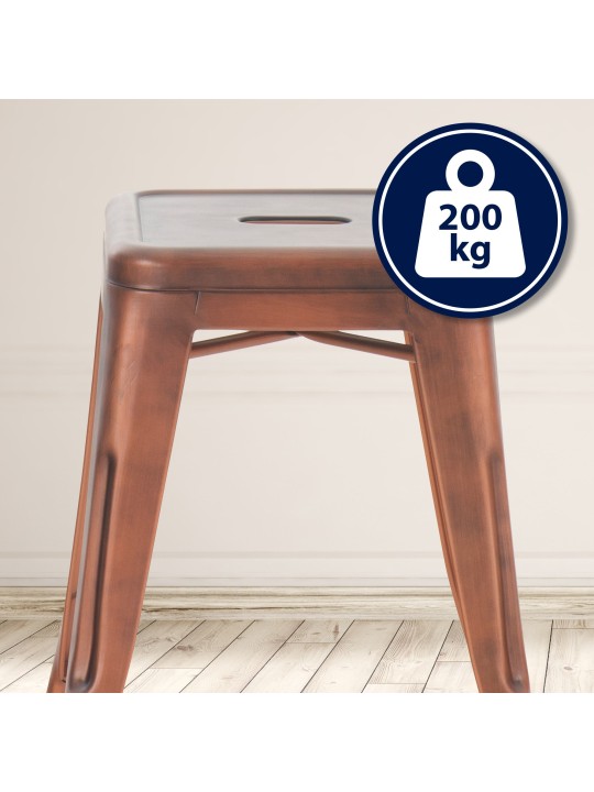 Armin széklet, réz Armin széklet, réz