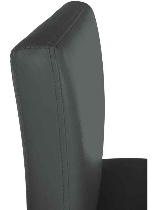 Bárszék Newport műbőr B, sötétszürke