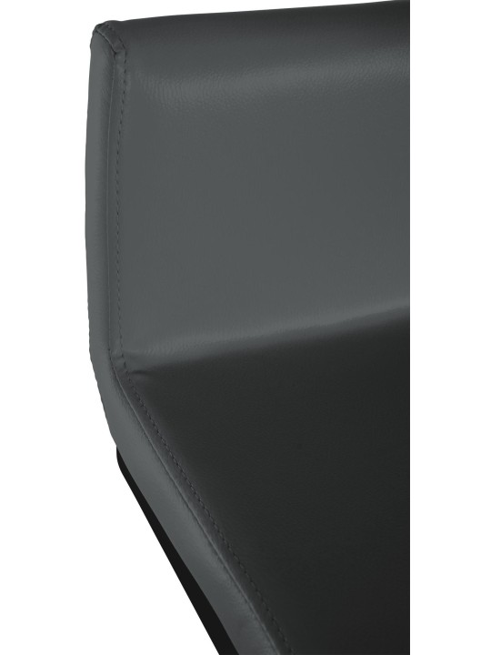Bárszék Newport műbőr B, sötétszürke