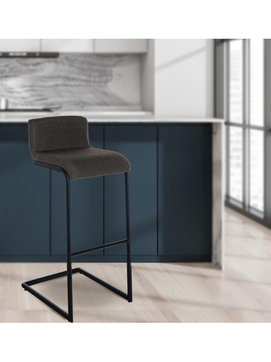 Bárszék Newport szövet B, sötétszürke