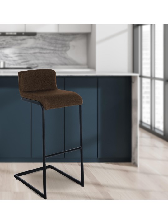 Bárszék Newport szövet B, barna