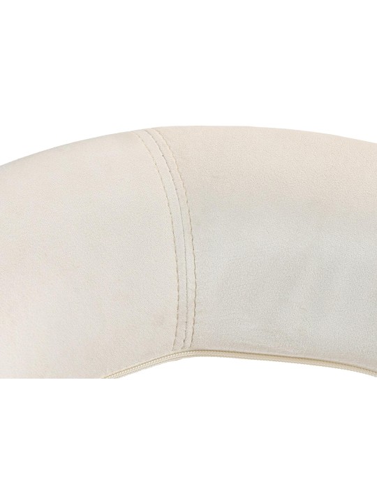 Bárszék Olinda bársony, krém