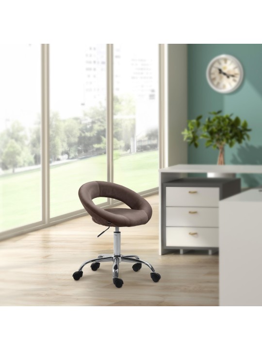 Olinda bársony munkaszék, barna