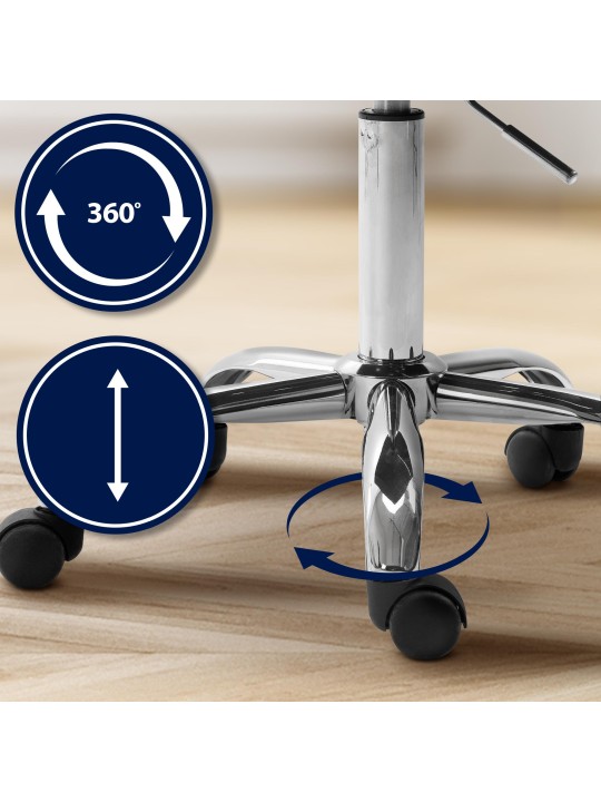 Olinda bársony munkaszék, barna