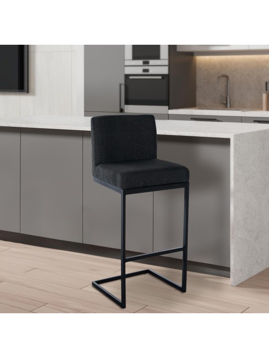 Bárszék Hopewell szövet B, sötétszürke