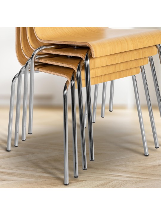 Gahanna látogatói szék, natúr