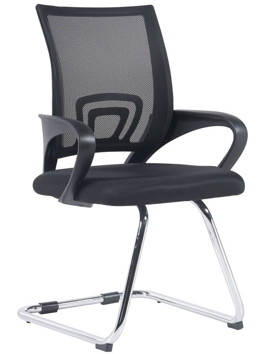 Eureka látogatói szék, fekete