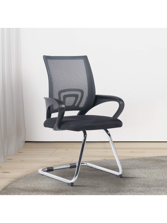 Eureka látogatói szék, szürke