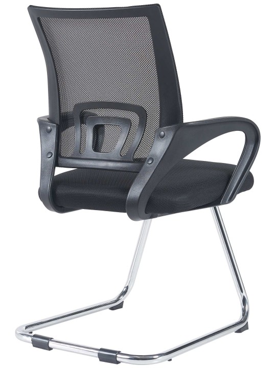 2 db Eureka látogatói szék készlet, fekete