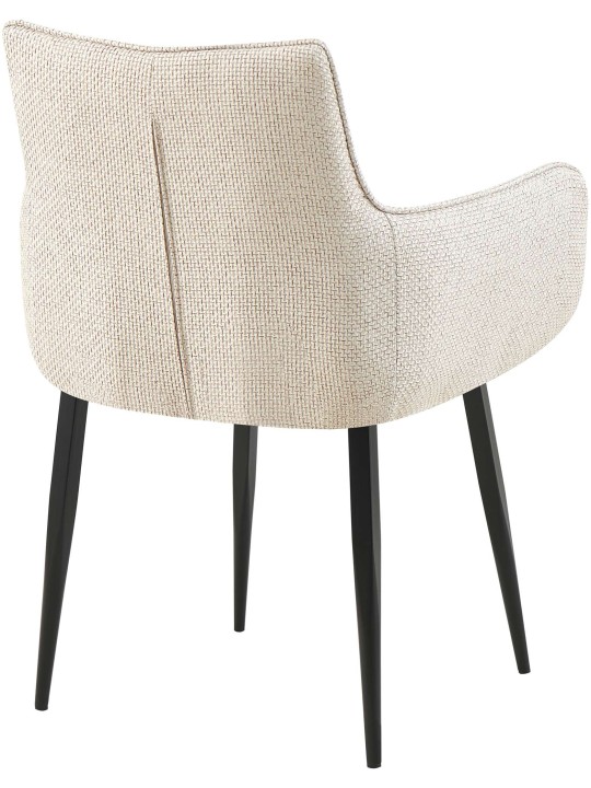 Szék Tirana szövet, elefántcsont