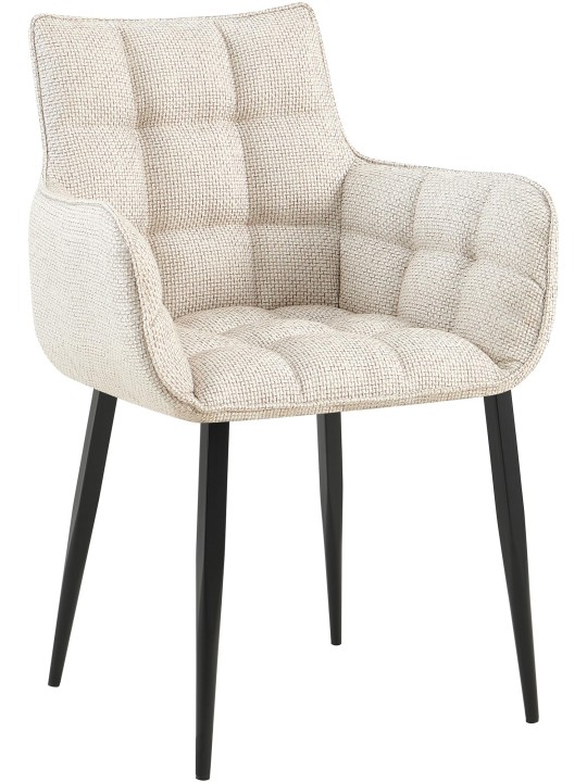 Szék Tirana szövet, elefántcsont