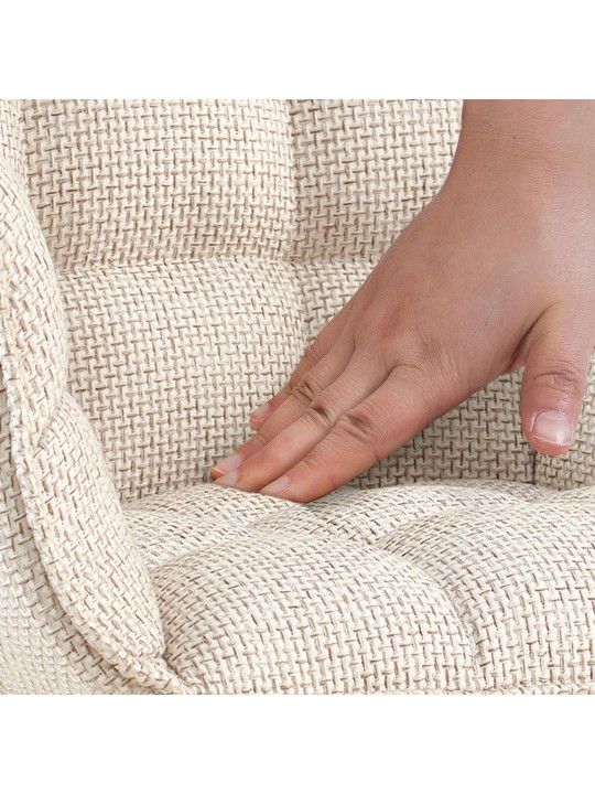 Szék Tirana szövet, elefántcsont