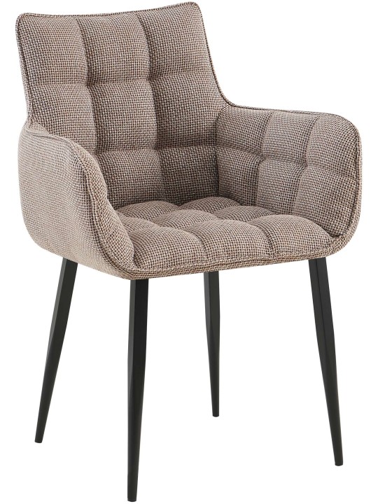 Szék Tirana szövet, terrakotta barna