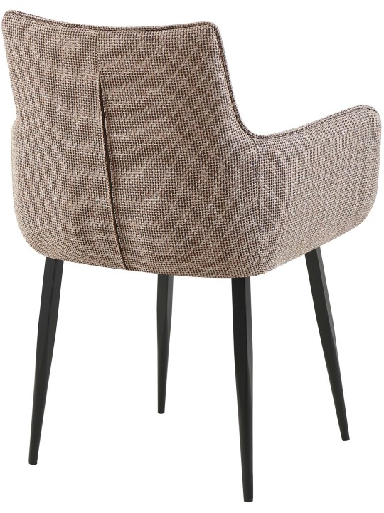 Szék Tirana szövet, terrakotta barna