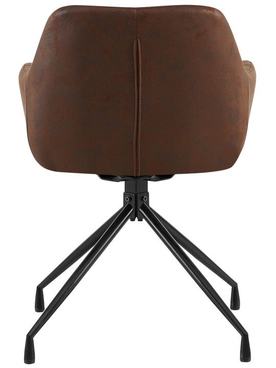 Welby vintage étkezőszék, sötétbarna