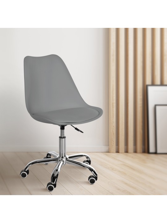 Laflin munkaszék, szürke