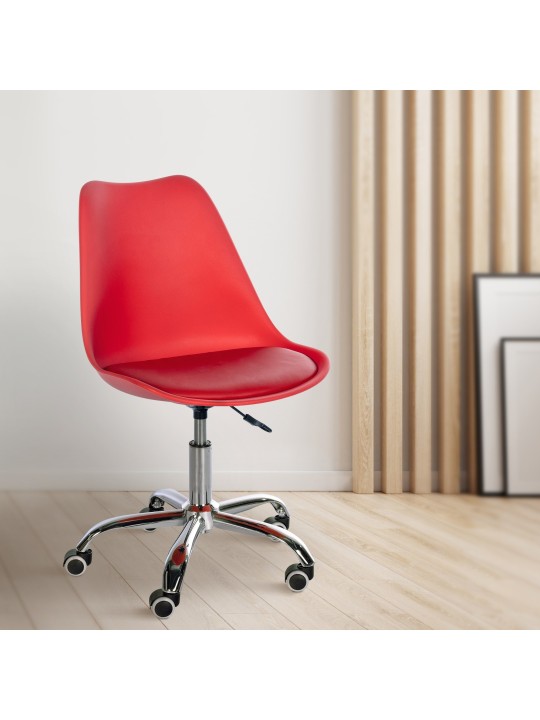 Laflin munkaszék, piros