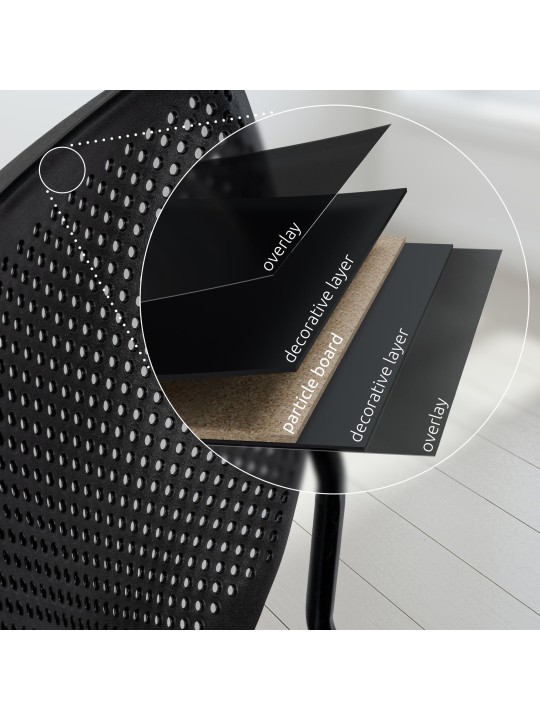 Kaber szék, fekete/fekete