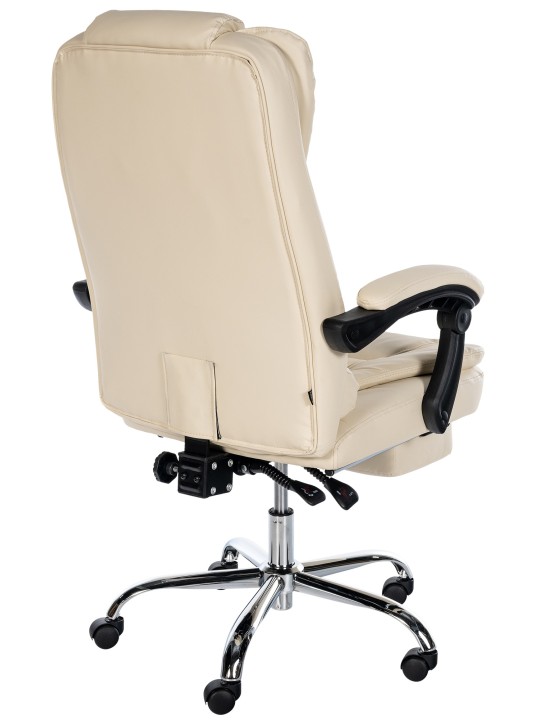 Irodai szék Oxygen műbőr, krém