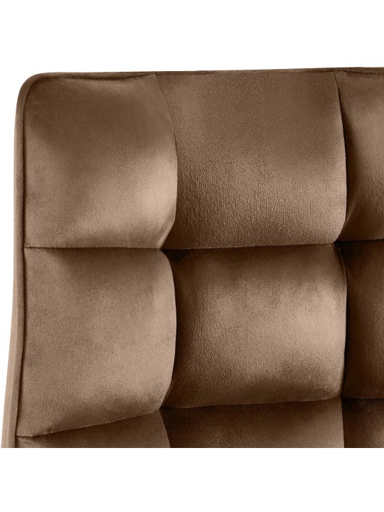 Saranda bársony szék, barna Saranda bársony szék, barna