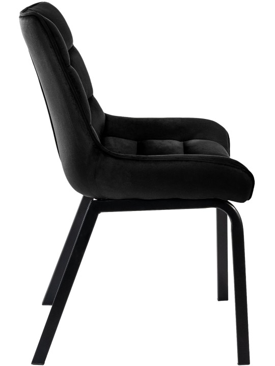 Saranda bársony szék, fekete Saranda bársony szék, fekete