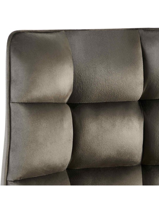 Saranda bársony szék, antracit Saranda bársony szék, antracit