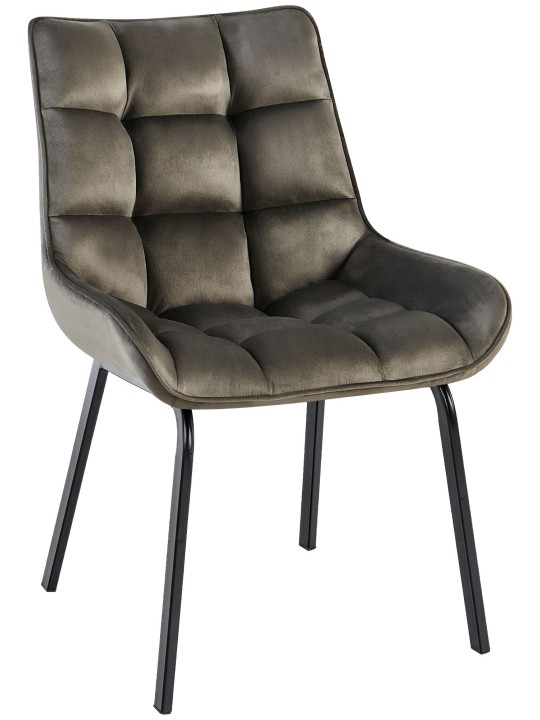 Saranda bársony szék, antracit Saranda bársony szék, antracit