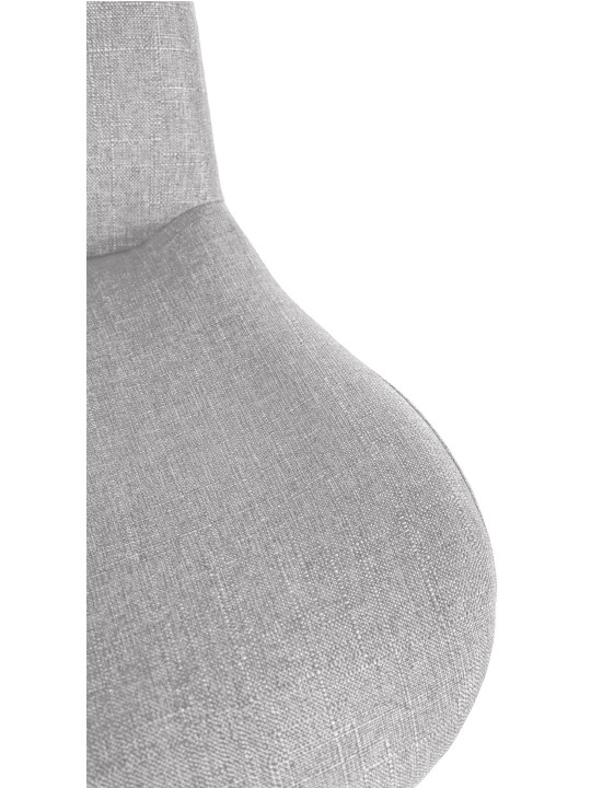 Bárszék Solon króm szövet, világosszürke