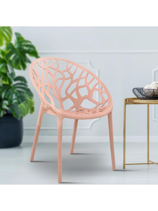 4 db Hope szék készlet, rózsaszín