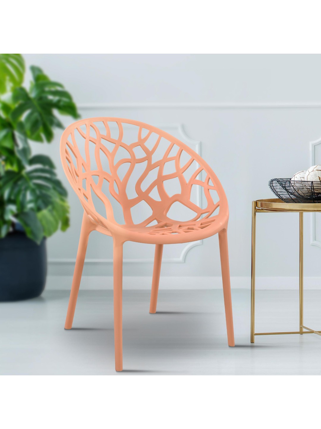 4 db Hope szék készlet, barack