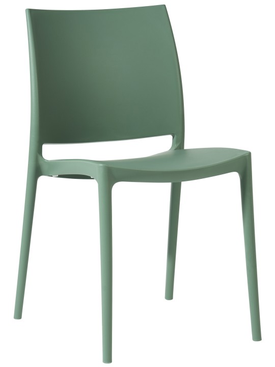 Meton szék, olajzöld