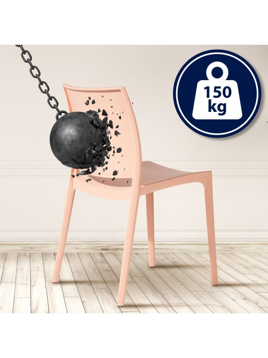 2 db Meton szék készlet, barack