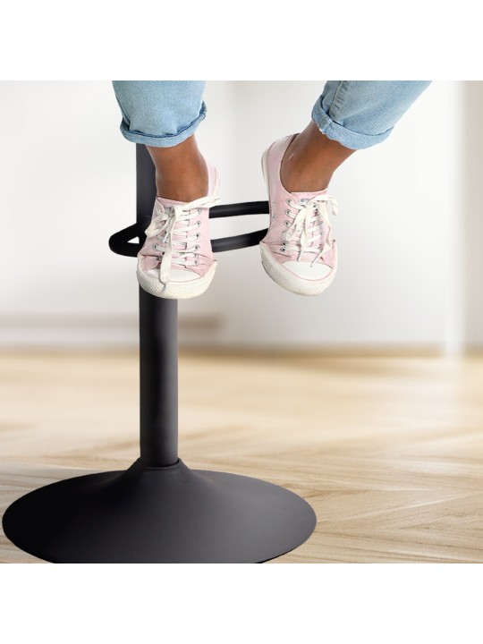 2 db bárszék szett Aveiro műbőrből, fekete 2 db bárszék szett Aveiro műbőrből, fekete