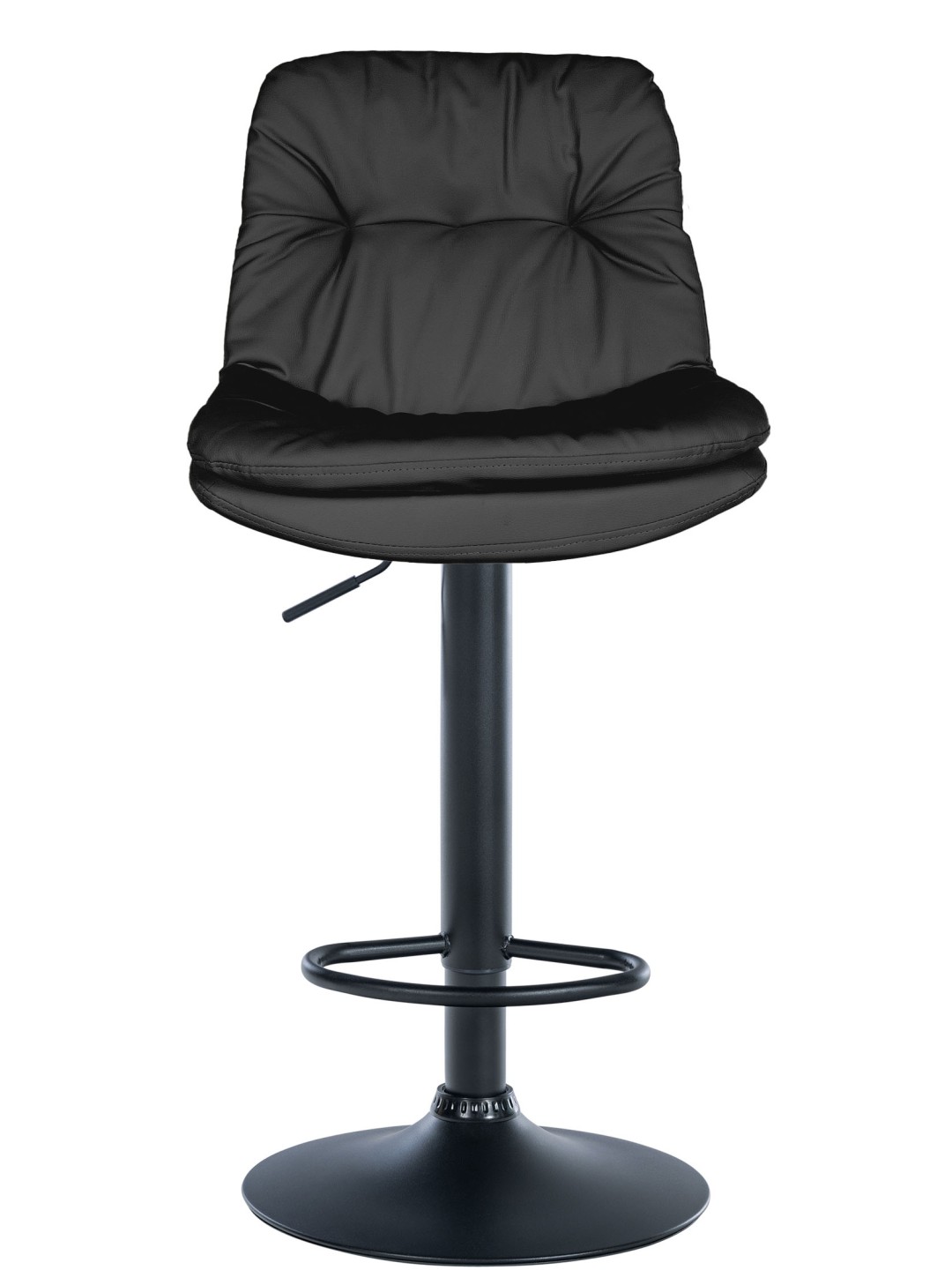 Bárszék Laurel műbőr, fekete