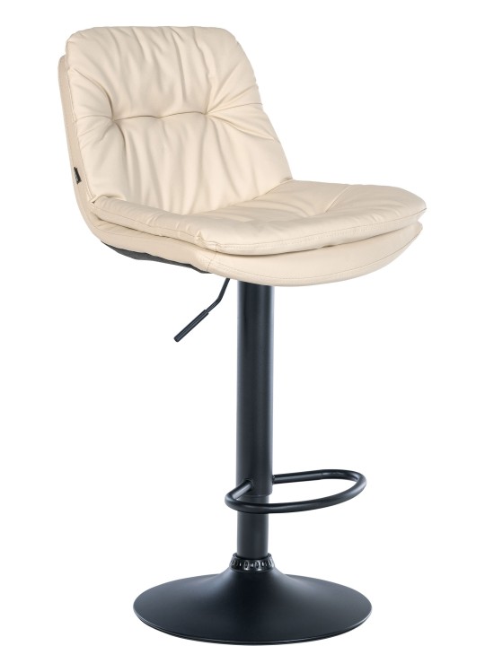 Bárszék Laurel műbőr, krém