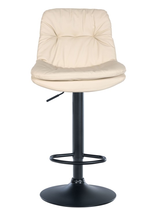 Bárszék Laurel műbőr, krém