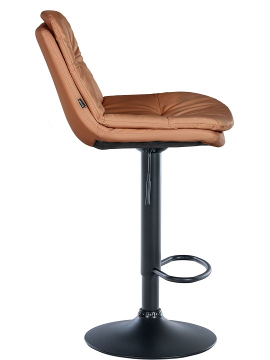 Bárszék Laurel műbőr, világosbarna