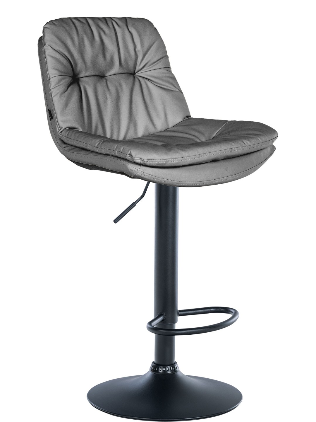 Bárszék Laurel műbőr, szürke